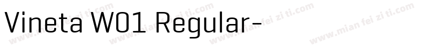 Vineta W01 Regular字体转换